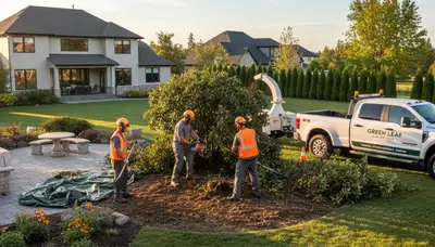 Professional shrub removal service in Royal Oak, MI improving residential landscaping