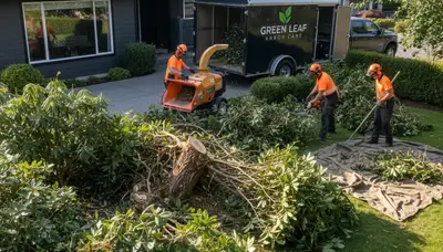 Professional shrub removal service in Royal Oak, MI improving yard access and landscape health