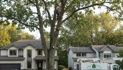 Professional tree removal service in Royal Oak MI by certified arborists at Tree Trimming Royal Oak