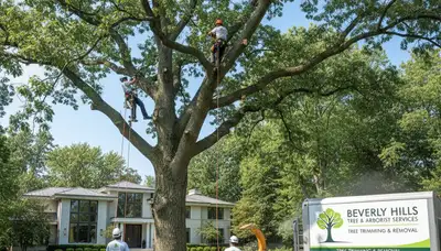 Professional tree removal service in Royal Oak MI by expert arborists at TreeTrimmingRoyalOak.com