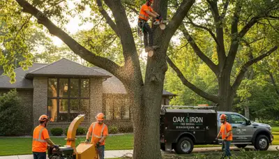 Professional tree removal service in Royal Oak MI by certified arborists