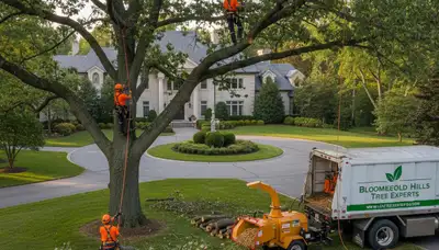 Professional tree removal service in Royal Oak, MI by expert arborists at Tree Trimming Royal Oak