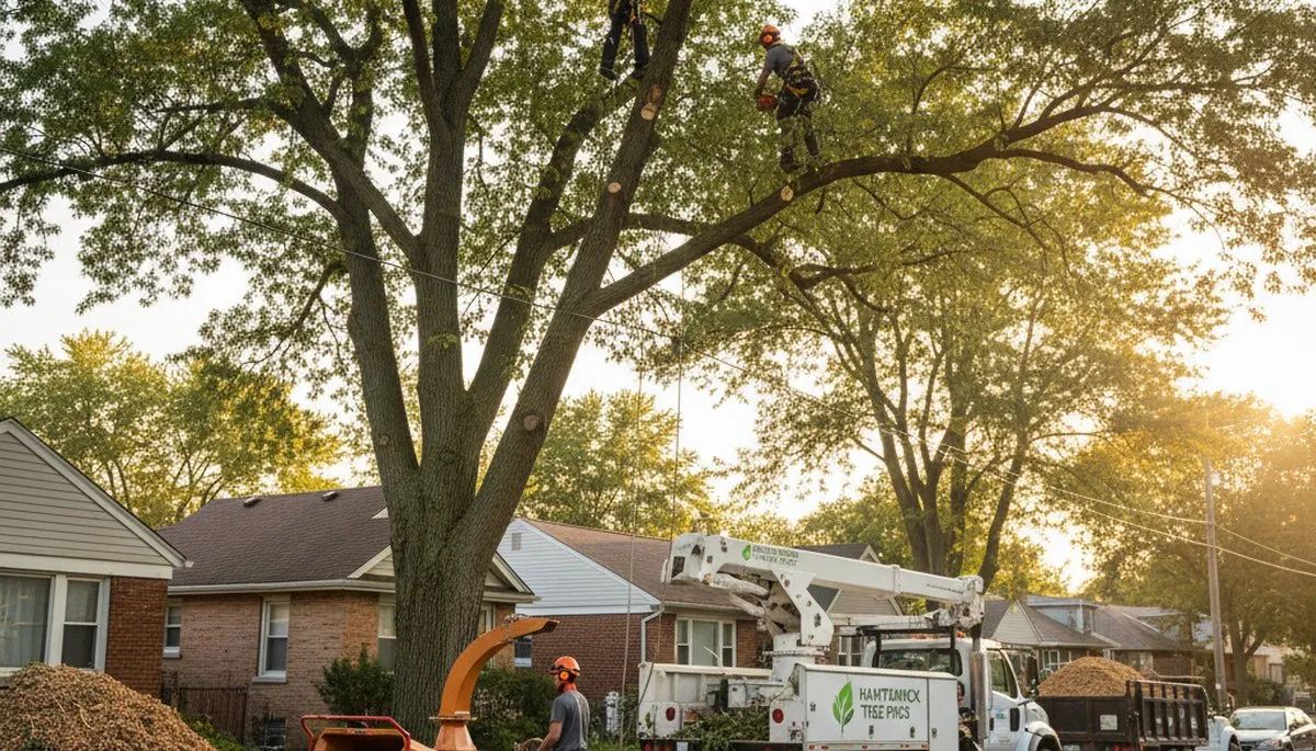 Professional tree removal service in Royal Oak MI by treetrimmingroyaloak.com crew