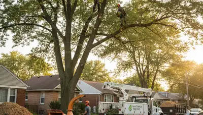 Professional tree removal service in Royal Oak MI by treetrimmingroyaloak.com crew