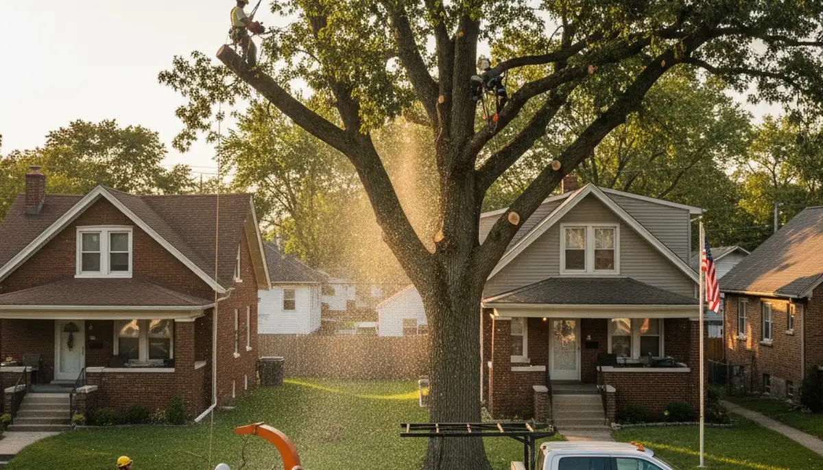 Professional tree removal and trimming service in Royal Oak MI by local arborist experts