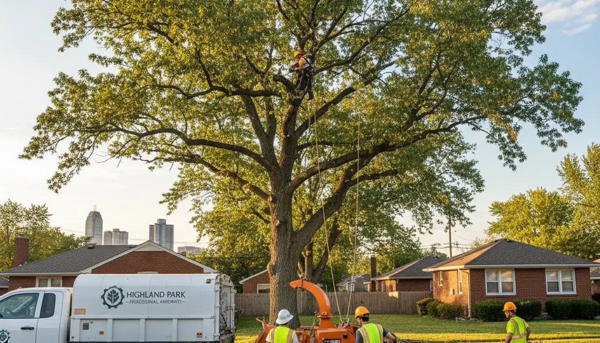 Professional tree removal service in Royal Oak MI by certified arborists
