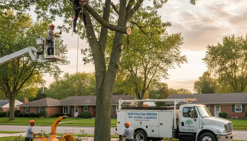 Professional tree removal service in Royal Oak, MI by certified arborists
