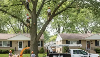 Professional tree removal service in Royal Oak MI by certified arborists