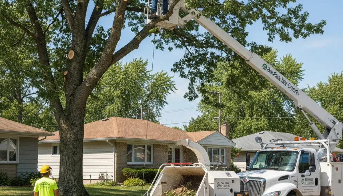 Professional tree removal service in Royal Oak MI by certified arborists