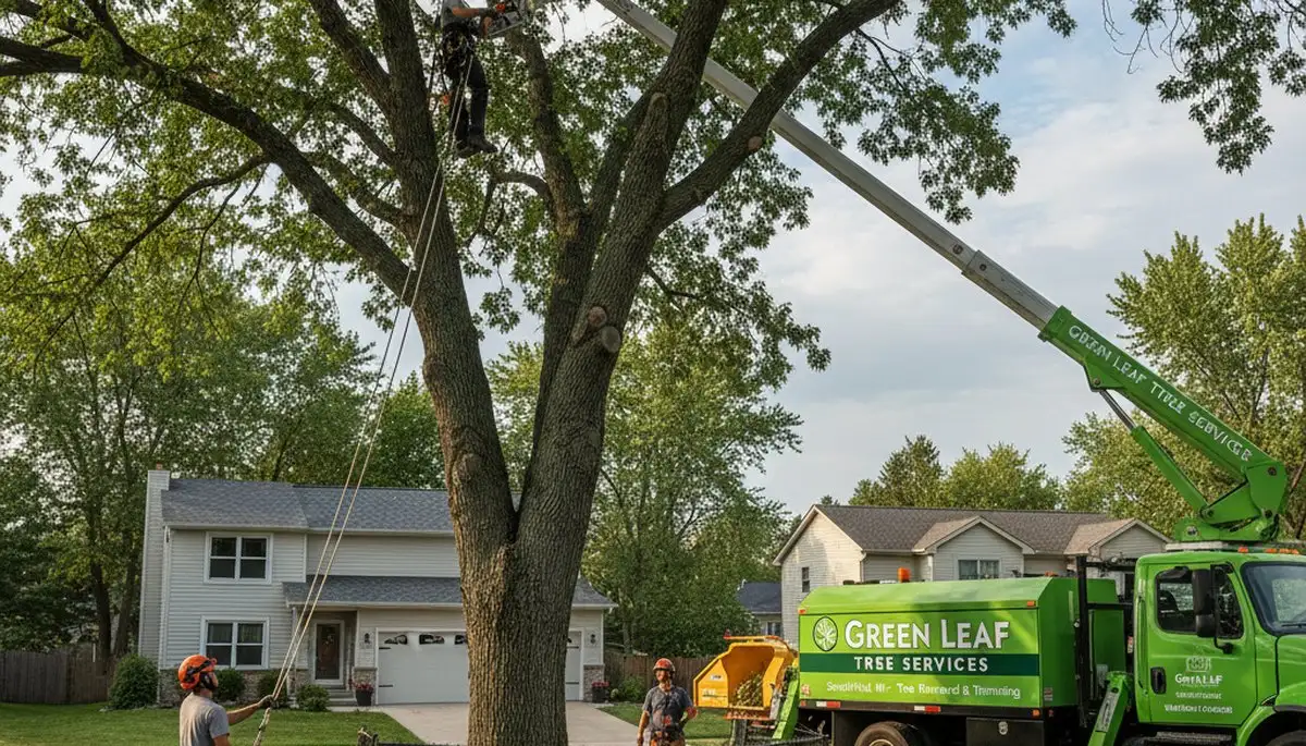Professional tree removal service in Royal Oak MI by certified arborists at Tree Trimming Royal Oak
