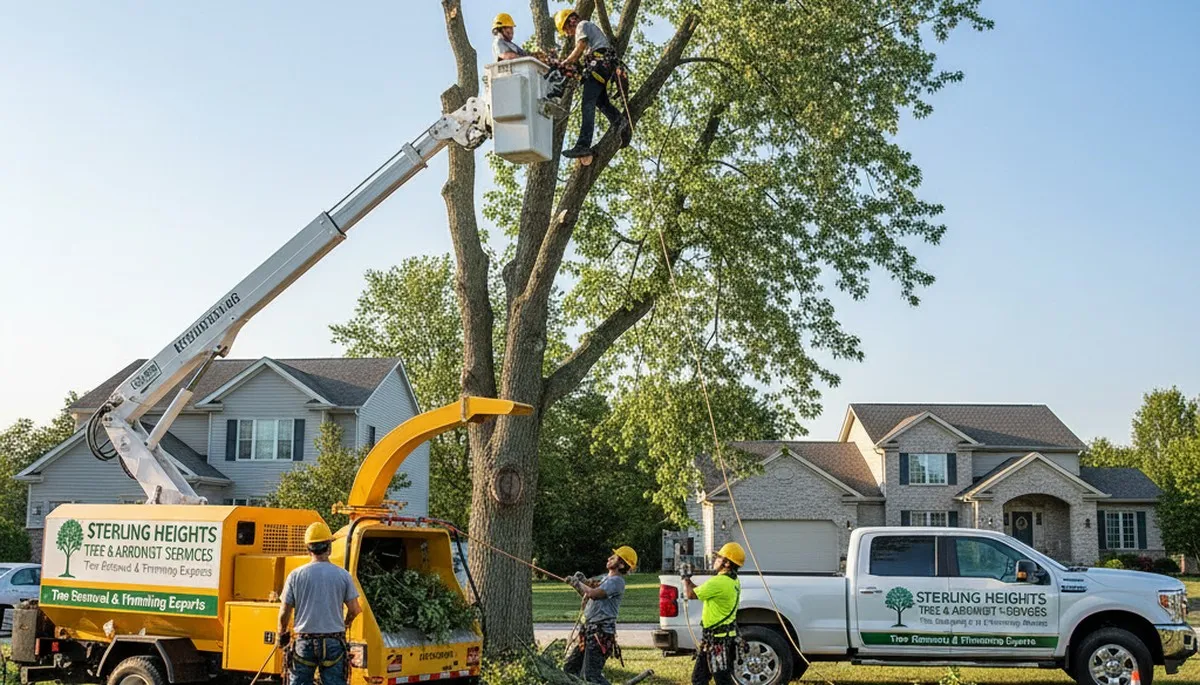 Professional tree removal service in Royal Oak MI by treetrimmingroyaloak.com experts