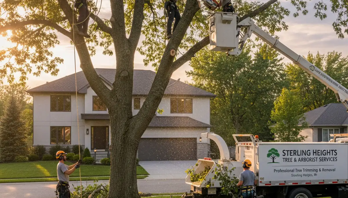 Professional tree removal service in Royal Oak, MI by certified arborists