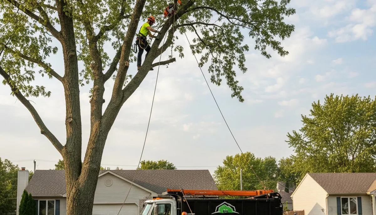 Professional tree removal service in Royal Oak MI by local certified arborists