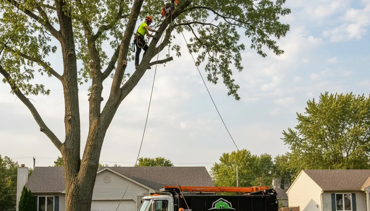 Professional tree removal service in Royal Oak MI by local certified arborists